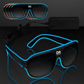 Assorted "Neon Look" Aviator EL Shades - 60 Day